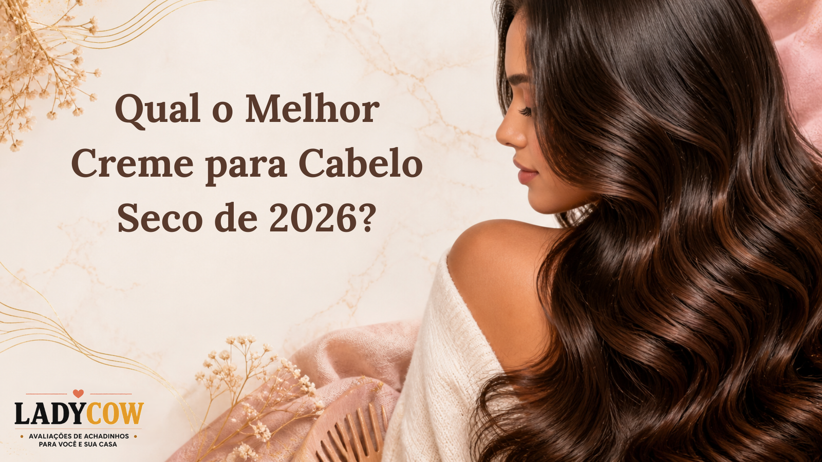 creme para cabelo seco